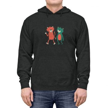 Adult Unisex Hoodie - Cute Bear Tiger