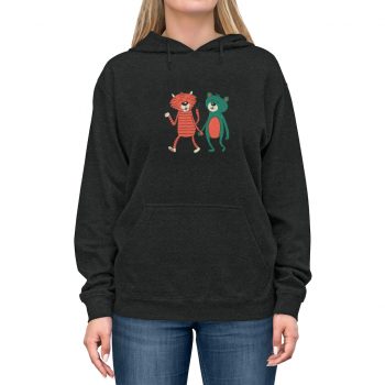 Adult Unisex Hoodie - Cute Bear Tiger