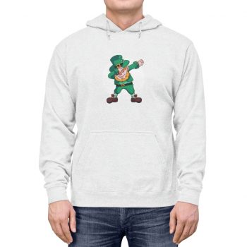 Adult Unisex Hoodie - Dancing Leprechaun Dabbing St Patricks Day