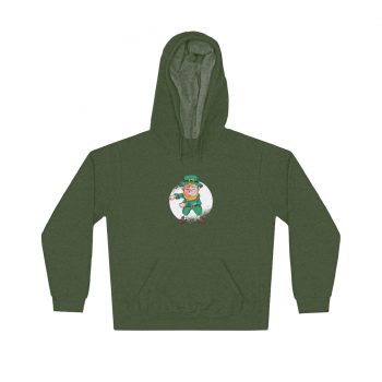 Adult Unisex Hoodie - Dancing Leprechaun Flossing St Patricks Day