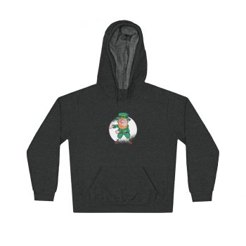 Adult Unisex Hoodie - Dancing Leprechaun Flossing St Patricks Day