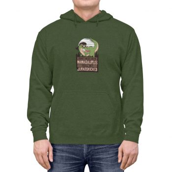 Adult Unisex Hoodie - Don't Mess with Mamasaurus You'll Get Jurasskicked