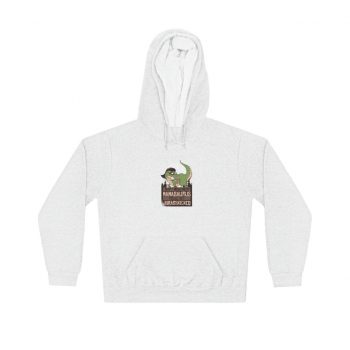 Adult Unisex Hoodie - Don't Mess with Mamasaurus You'll Get Jurasskicked