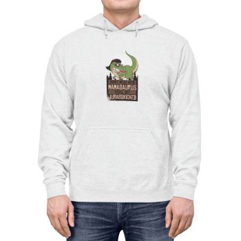 Adult Unisex Hoodie - Don't Mess with Mamasaurus You'll Get Jurasskicked