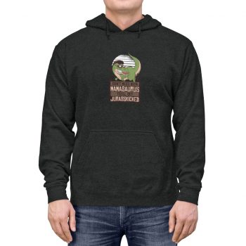 Adult Unisex Hoodie - Don't Mess with Mamasaurus You'll Get Jurasskicked