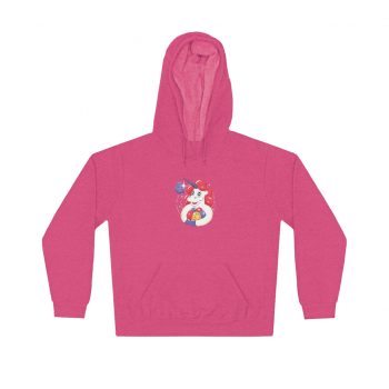 Adult Unisex Hoodie - Easter Unicorn with Eggs