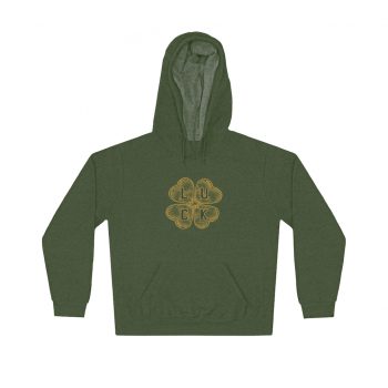 Adult Unisex Hoodie - Four Leaf Clover Luck