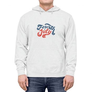 Adult Unisex Hoodie - Fourth of July USA 4th