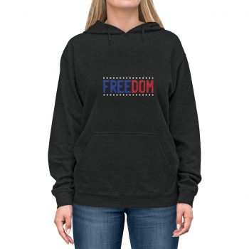 Adult Unisex Hoodie - Freedom USA Red White Blue