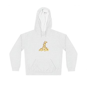 Adult Unisex Hoodie - Giraffe Mom and Baby