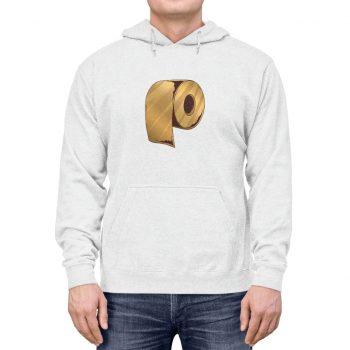 Adult Unisex Hoodie - Gold Golden Toilet Paper Coronavirus Covid-19