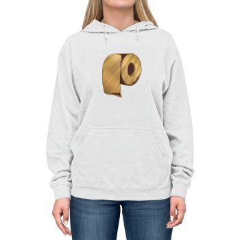 Adult Unisex Hoodie - Gold Golden Toilet Paper Coronavirus Covid-19