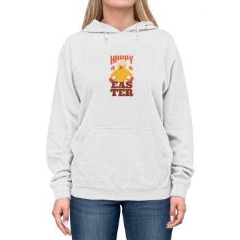 Adult Unisex Hoodie - Happy Easter - Chick with Broken Egg