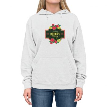 Adult Unisex Hoodie - Happy Mothers Day Red Yellow Roses Flowers