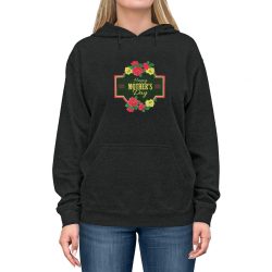 Adult Unisex Hoodie - Happy Mothers Day Red Yellow Roses Flowers