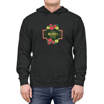 Adult Unisex Hoodie - Happy Mothers Day Red Yellow Roses Flowers