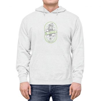 Adult Unisex Hoodie - Happy St Patrick's Day Good Luck Beer Stein Clover