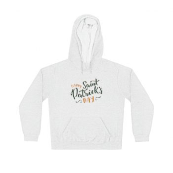 Adult Unisex Hoodie - Happy St Patricks Day Orange Green