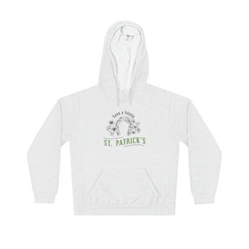 Adult Unisex Hoodie - Have a Happy St Patricks Day Horse Shoe Clover