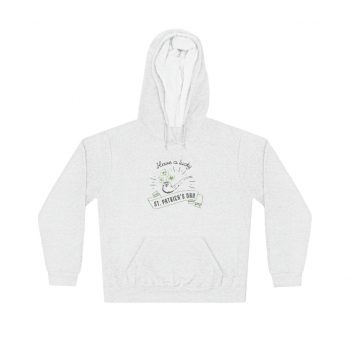 Adult Unisex Hoodie - Have a Lucky St Patricks Day Pipe Clover Shamrock