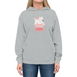 Adult Unisex Hoodie - I Just Want to be a Stay at Home Dog Mom Morkie