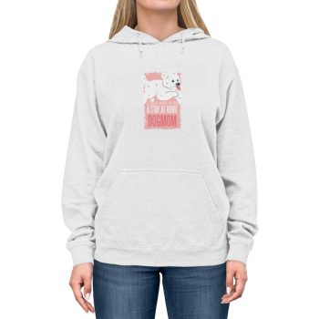 Adult Unisex Hoodie - I Just Want to be a Stay at Home Dog Mom Morkie