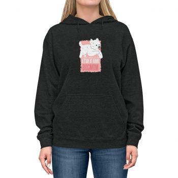 Adult Unisex Hoodie - I Just Want to be a Stay at Home Dog Mom Morkie