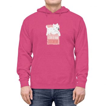 Adult Unisex Hoodie - I Just Want to be a Stay at Home Dog Mom Morkie