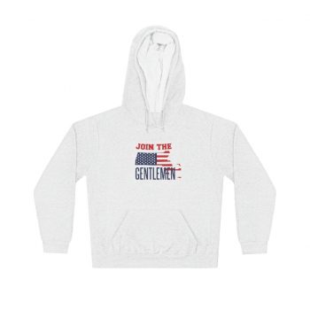 Adult Unisex Hoodie - Join The Gentlemen American Flag