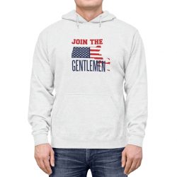 Adult Unisex Hoodie - Join The Gentlemen American Flag