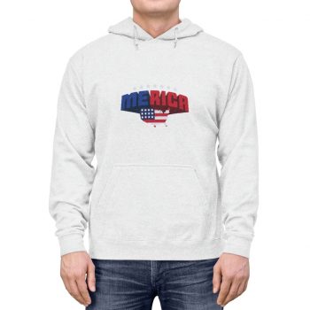 Adult Unisex Hoodie - Merica USA American Flag