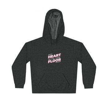 Adult Unisex Hoodie - My Heart is on the Floor Gym Mom