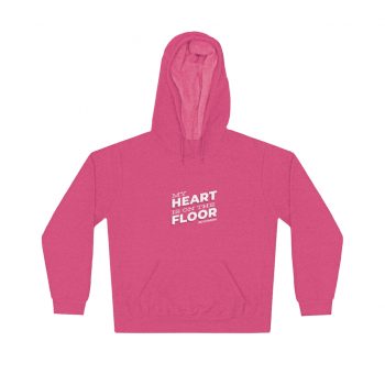 Adult Unisex Hoodie - My Heart is on the Floor Gym Mom