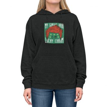 Adult Unisex Hoodie - My Red Hair Ginger is my Lucky Charm