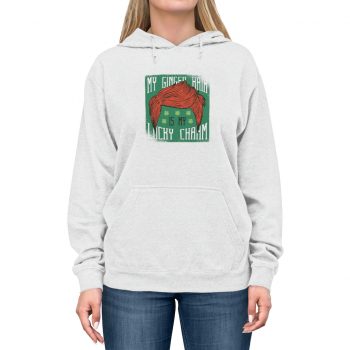 Adult Unisex Hoodie - My Red Hair Ginger is my Lucky Charm