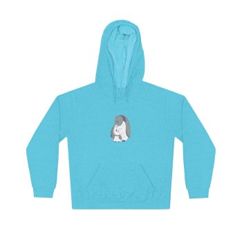 Adult Unisex Hoodie - Penguin Mom and Baby