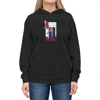 Adult Unisex Hoodie - September 11 911 Twin Towers World Trade Center Memorial