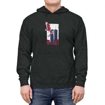 Adult Unisex Hoodie - September 11 911 Twin Towers World Trade Center Memorial