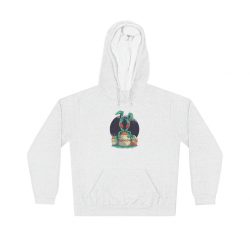 Adult Unisex Hoodie Several Colors - Alien Easter Bunny