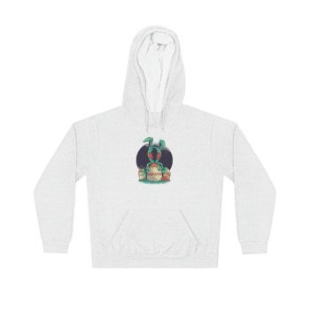 Adult Unisex Hoodie Several Colors - Alien Easter Bunny