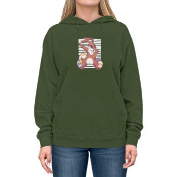 Adult Unisex Hoodie Several Colors - Dabbing Easter Bunny Eggs Rabbit