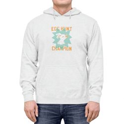 Adult Unisex Hoodie Several Colors - Easter Egg Hunt Champion Bunny