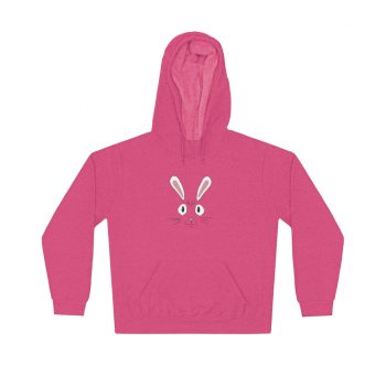 Adult Unisex Hoodie Several Colors - Easter Rabbit Face Bunny Ears