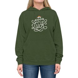 Adult Unisex Hoodie Several Colors - Good Luck St Patricks Day