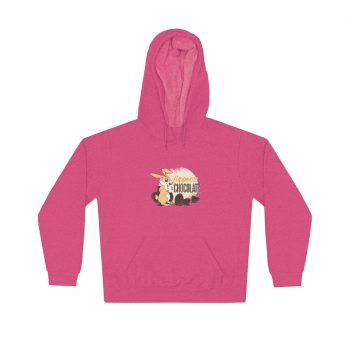 Adult Unisex Hoodie Several Colors - Happiness Is Chocolate Eggs Easter Bunny