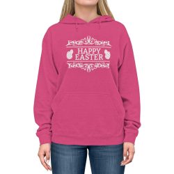 Adult Unisex Hoodie Several Colors - Happy Easter - Easter Eggs