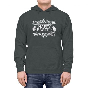 Adult Unisex Hoodie Several Colors - Happy Easter - Easter Eggs