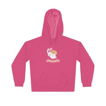 Adult Unisex Hoodie Several Colors - Hoppy Easter Bunny Egg