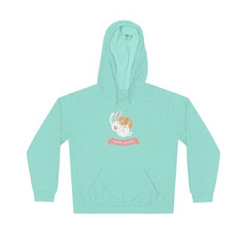 Adult Unisex Hoodie Several Colors - Hoppy Easter Bunny Egg