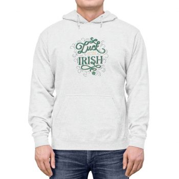 Adult Unisex Hoodie Several Colors - Luck of the Irish St Patrick's Day